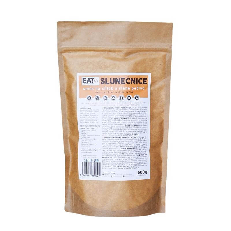 EAT-fit Bezlepkový chléb se slunečnicovým semínkem 500 g