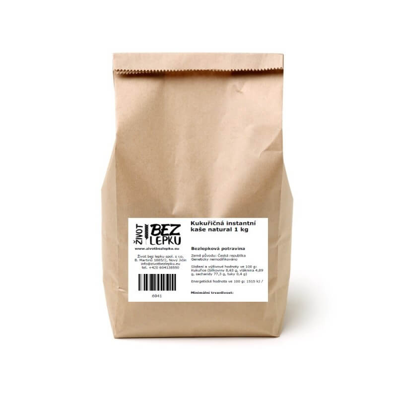 Kukuřičná instantní kaše 1 kg