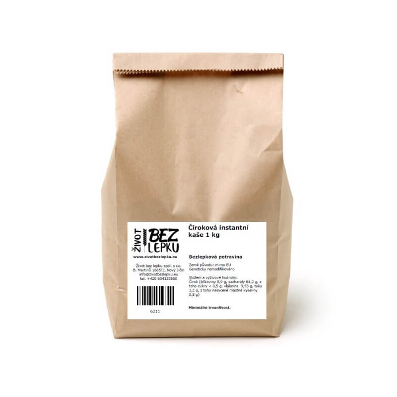 Čiroková instantní kaše 1 kg