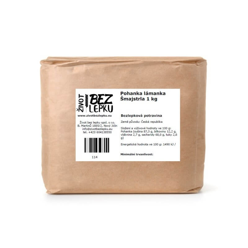 Pohanka lámanka Šmajstrla 1 kg