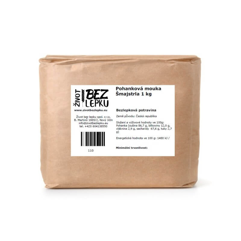 Pohánková múka Šmajstrla 1 kg