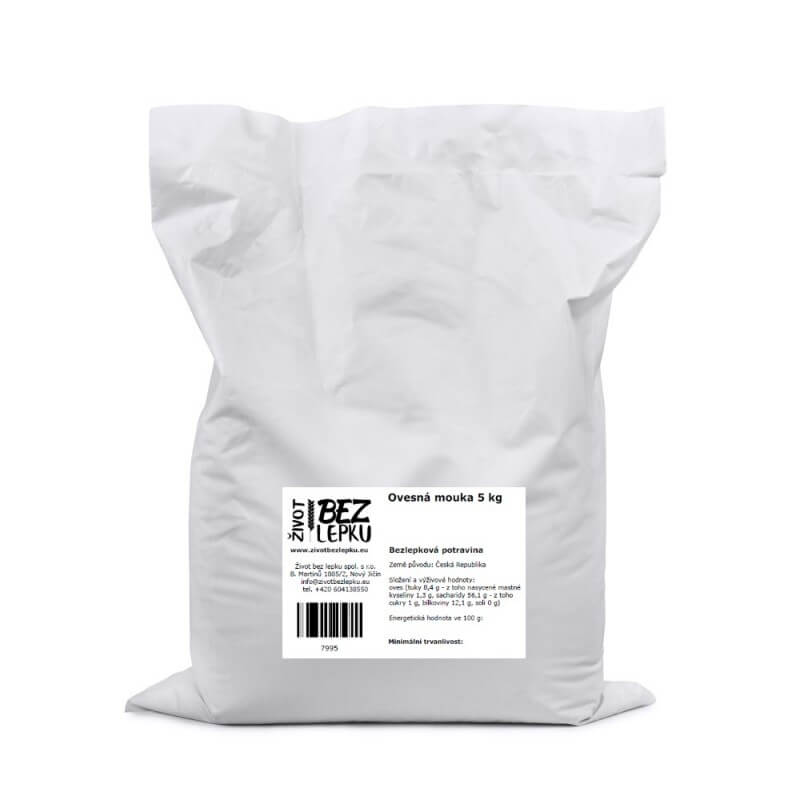 Ovesná mouka 5 kg