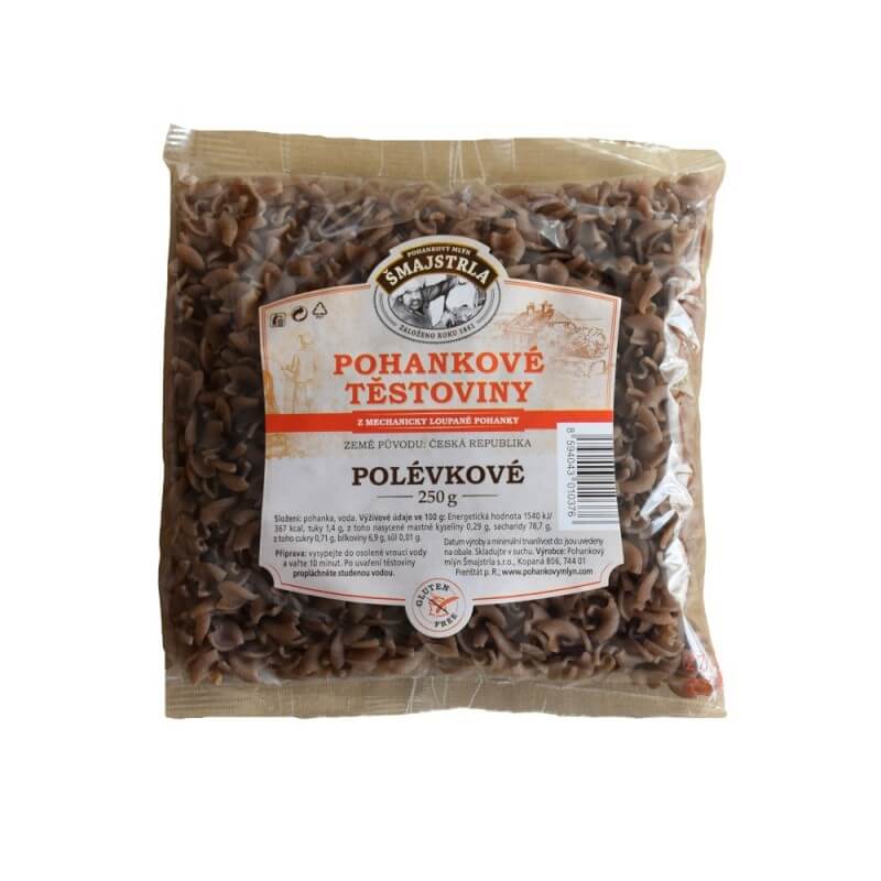 Pohankové těstoviny polévkové Šmajstrla 250 g