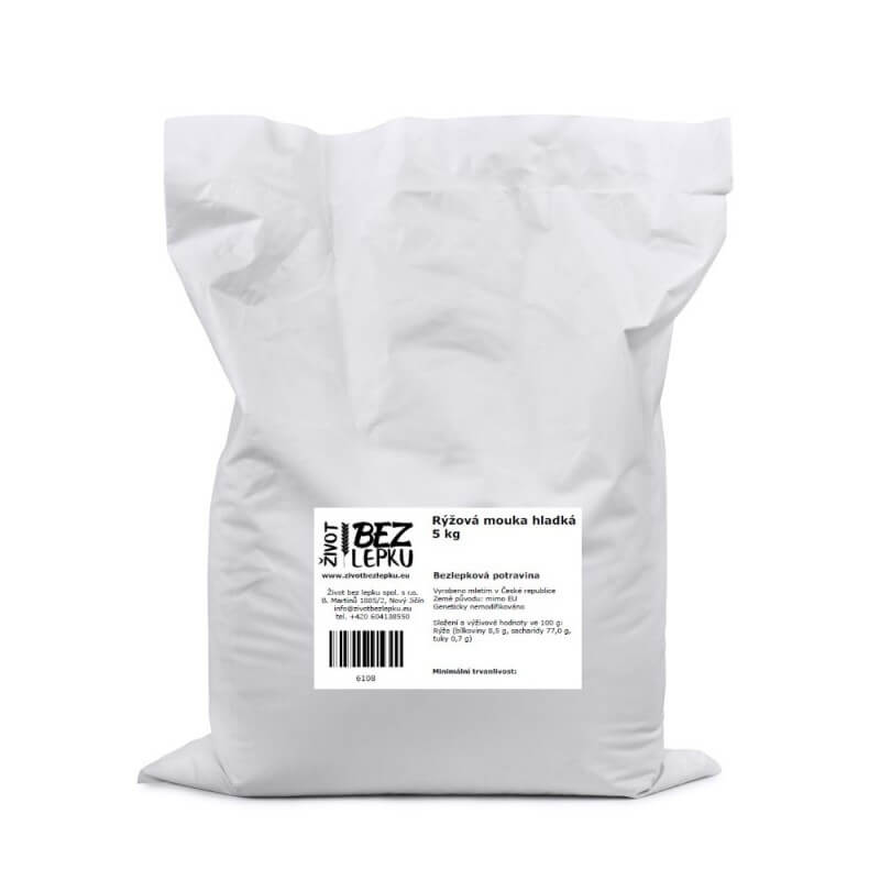 Rýžová mouka hladká 5 kg