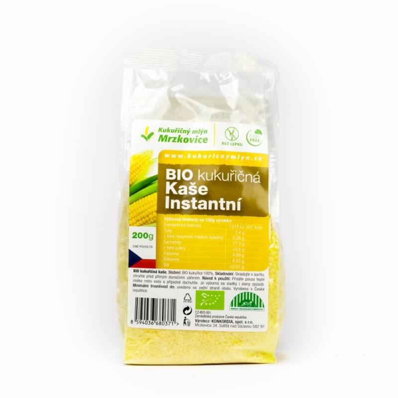 BIO kukuřičná instantní kaše 200 g