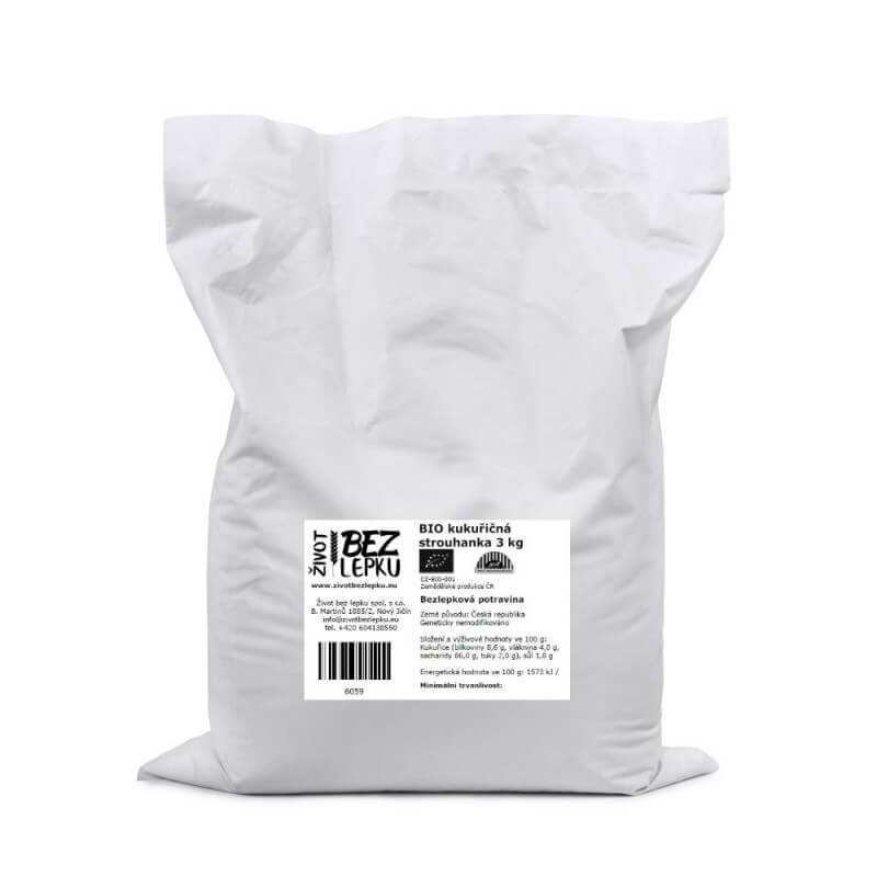 BIO kukuričná strúhanka 3 kg