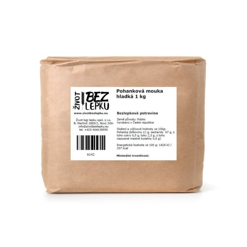 Pohánková múka hladká 1 kg