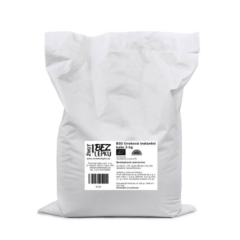 BIO čiroková instantná kaša 3 kg