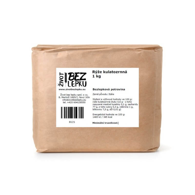 Rýže kulatozrnná 1 kg