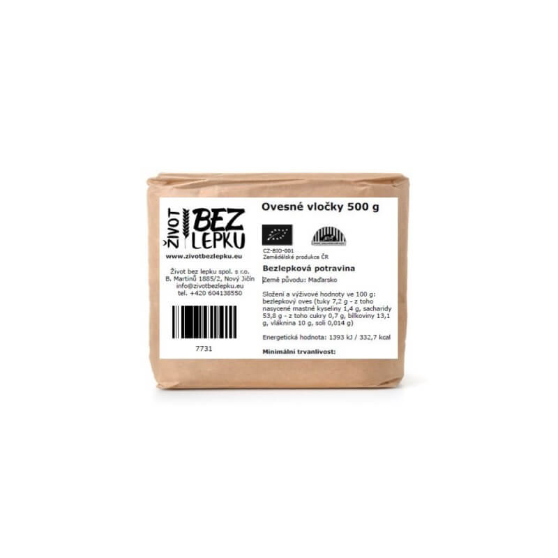 Ovsené vločky 500 g