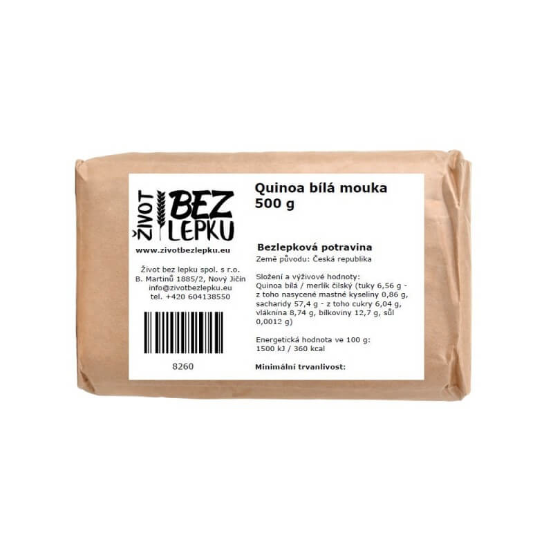 Quinoa bílá mouka 500 g