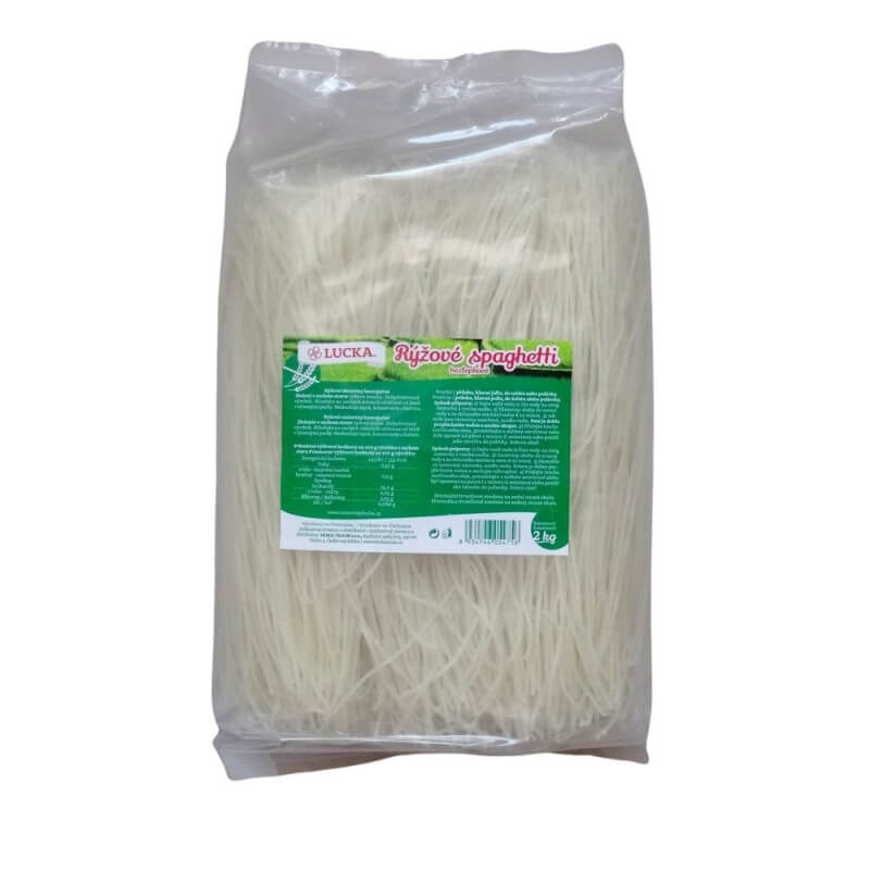 LUCKA rýžové špagety 2 kg