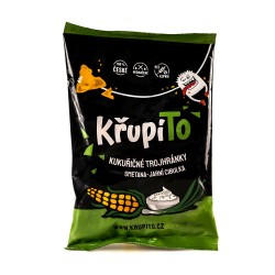 KřupíTo kukuřičné trojhránky smetana - jarní cibulka 50 g