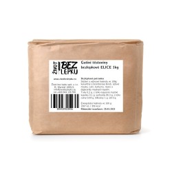 Gutini bezlepkové těstoviny ELICE 1 kg