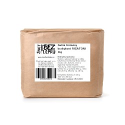 Gutini bezlepkové cestoviny RIGATONI 1 kg