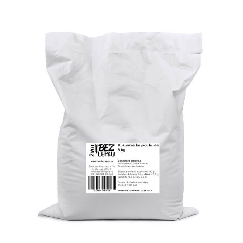 Kukuričná krupica hrubá 5 kg