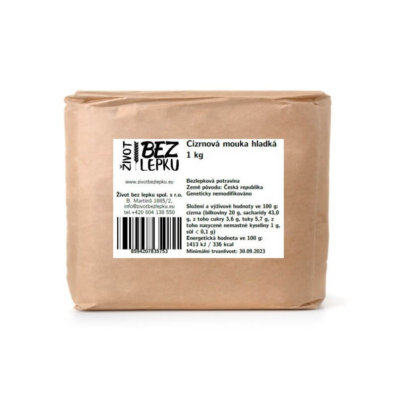 Cícerová múka hladká 1 kg