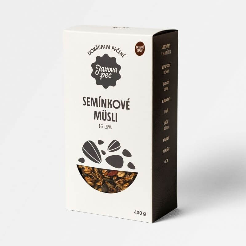 Semienkové pečené müsli 400 g