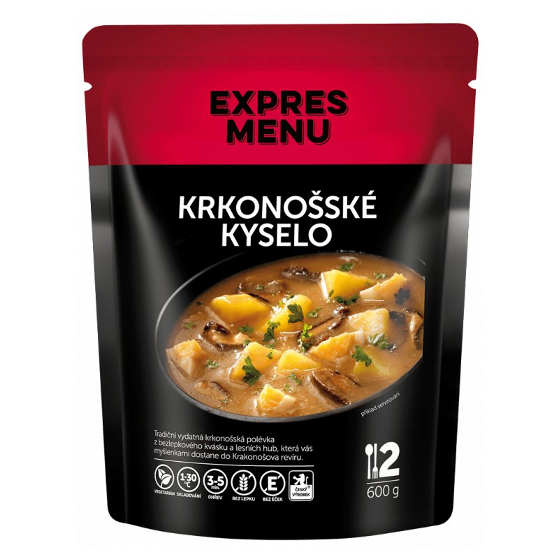 Krkonošské kyselo 2 porce EXPRES MENU 600 g