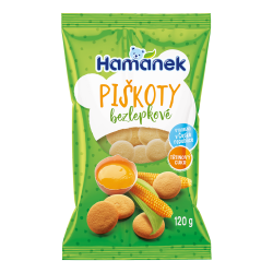 Bezlepkové piškoty Hamánek 120 g