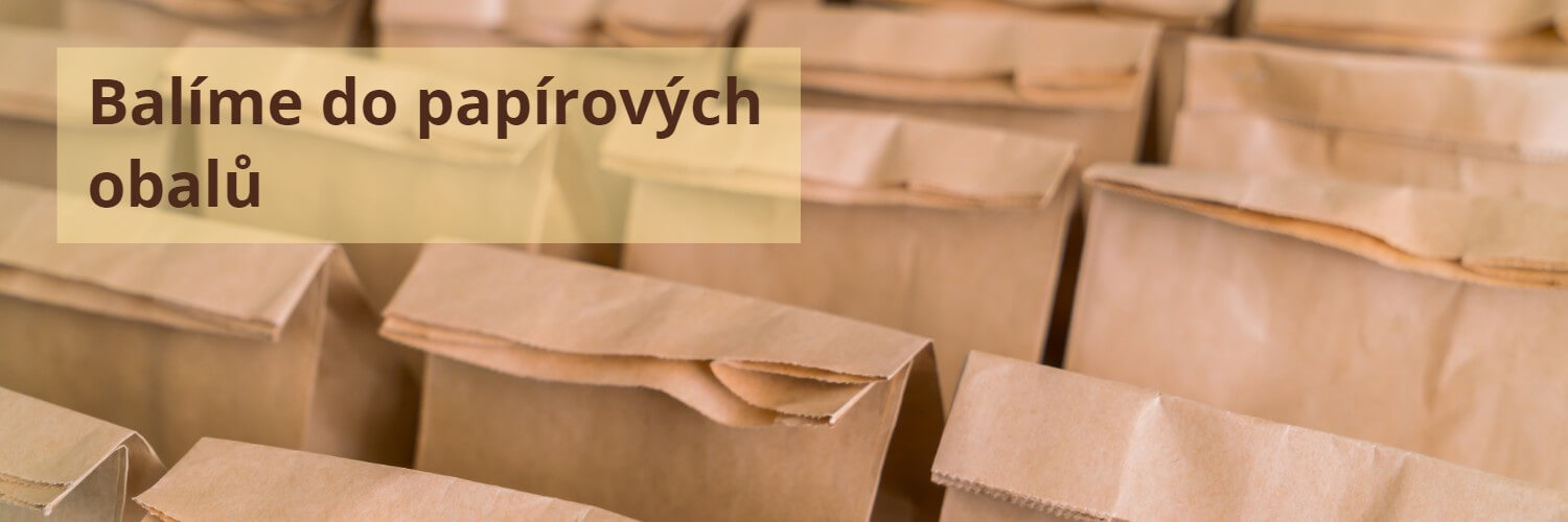Balíme do papírových obalů