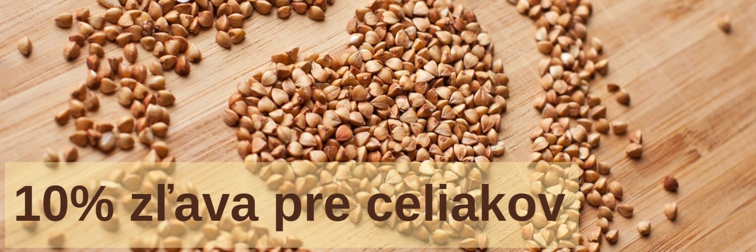 Sleva 7 % pre celiakov